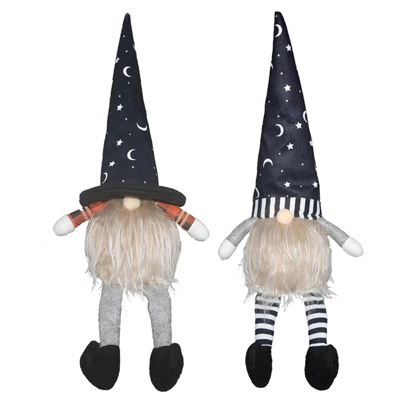 Festival Fantasma Gnome Pernas Brilhantes Halloween Casa Decoração Festiva e Assustadora com Luzes para um Ambiente Temático Único — foto 2