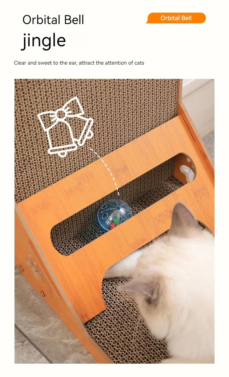 Title 6, Cats Pet Products Scratching Post Pole Ball Scr...