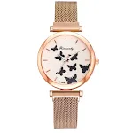 Rose gold Black