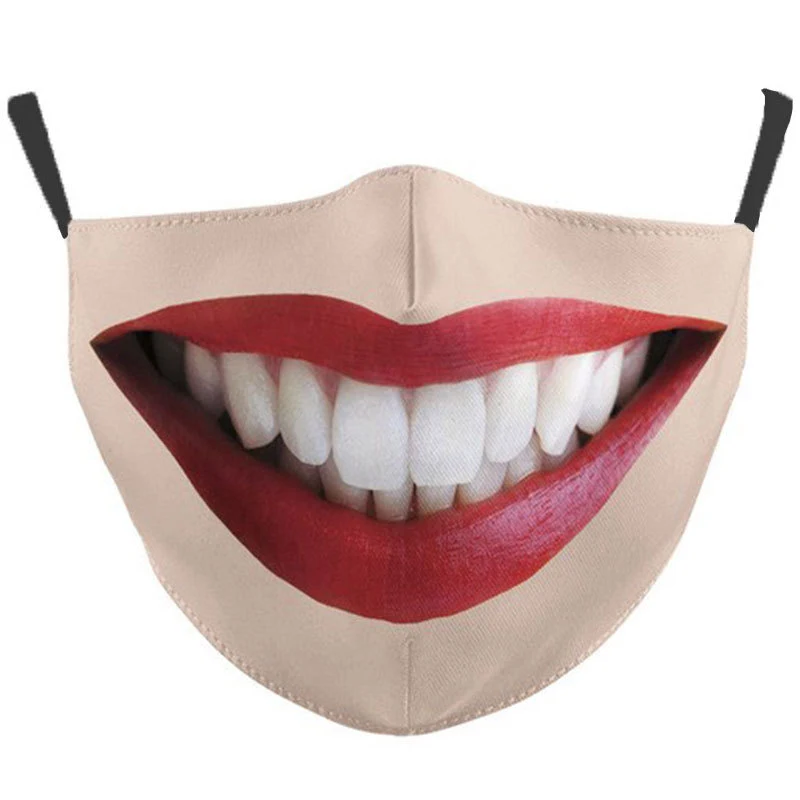 Spot printed masks with dust filters. Comfortable and effective facial protection against dust particles for everyday us — photo 3