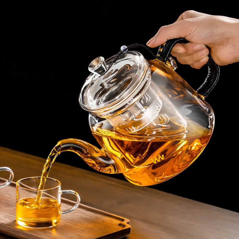 Title 4, Thickened Steam and Boil One Teapot Electric Cl...