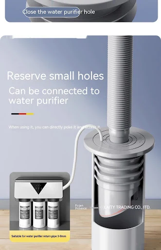 Title 9, Kitchen downcomer sealing plug, washing machine...