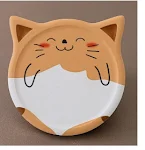 Sous-verre chat créatif en céramique et liège, protège vos surfaces avec style et ajoute une touche décorative, idéal pour vos boissons. — photo 15
