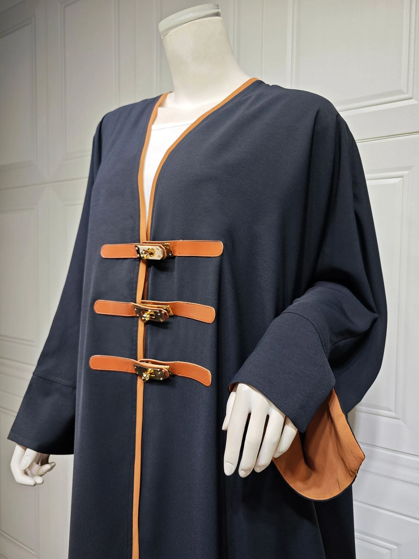 Title 2, Cardigã robe colorblock feminino, perfeito para...