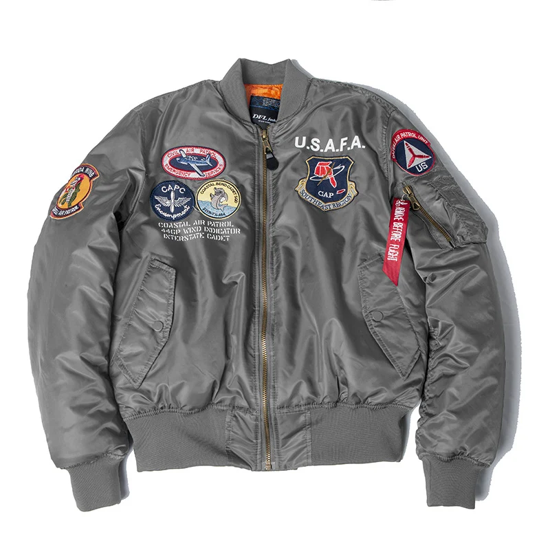 Title 6, Fat Man Functional MA-1 Bomber Jacket Workwear ...