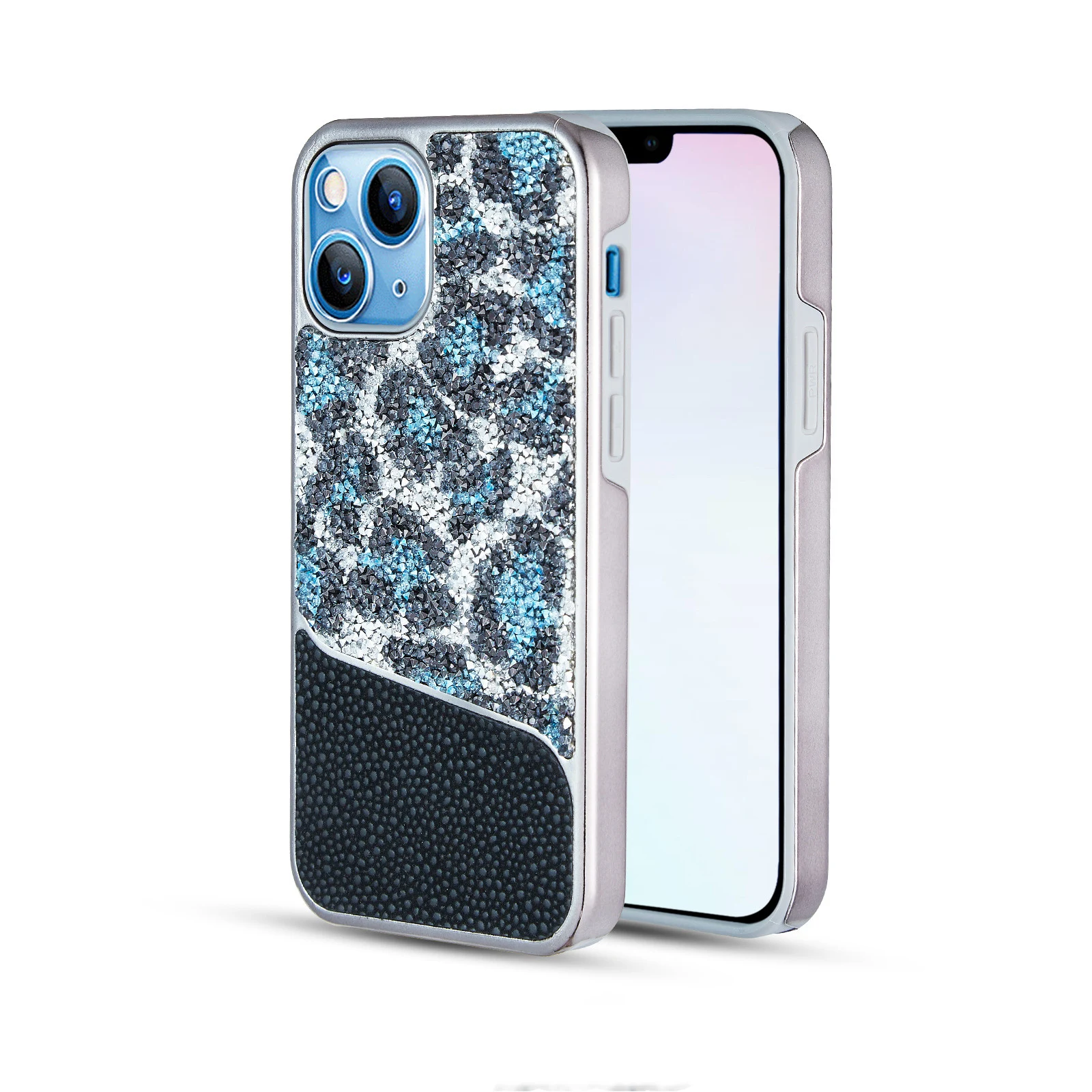 Title 10, Capinha de celular transparente com strass, ant...