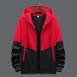 Men's Fashion Zipper Cardigan Long Sleeve Stitching Design Coat Comfortable and stylish for everyday wear Versatile and — photo 9