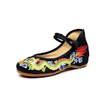 Zapatos bajos de lona bordados ideales para comodidad y estilo. Disfruta de la elegancia casual con estos zapatos versátiles. — foto 2