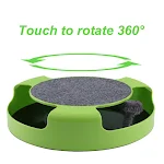 Round Cat Scratching Board Self-playing Mouse Catching Toy Cat Scratcher Sharpen Nails Scraper Corrugated Paper Scratchi — photo 5