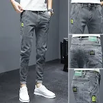 Heren Jeans Slim Fit Casual met Smalle Voet — foto 3