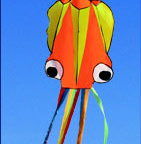 3D 4M Large Octopus Kite with Handle and Line Children's Outdoor Summer Game Professional Stunt Power Beach Kite — photo 1