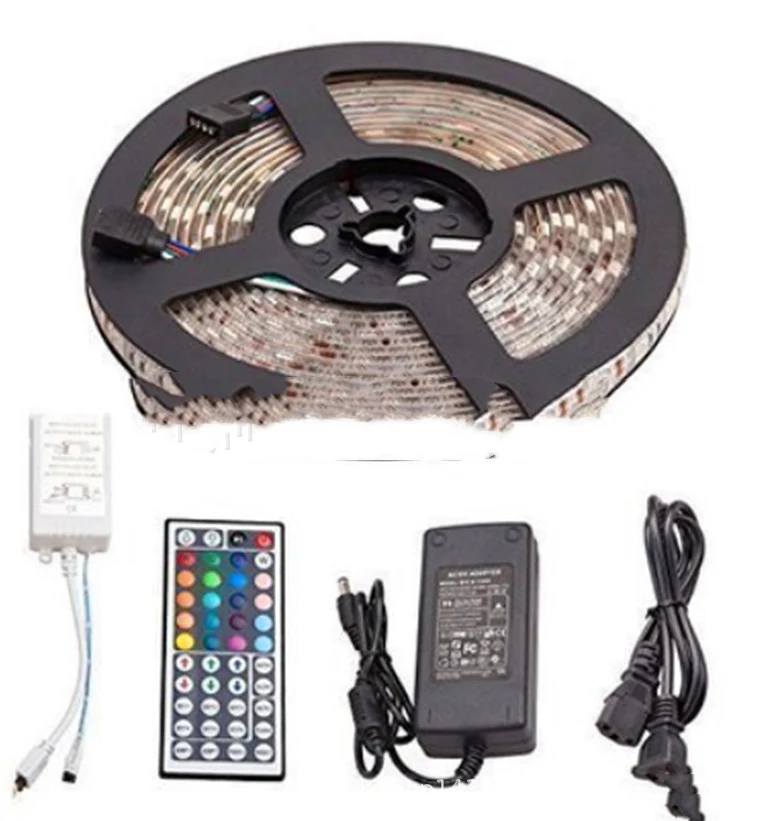 Title 3, 12V Epoxy Waterproof RGB Color Flexible Strip o...