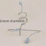 Pulseira anel design de nicho com strass Adicione brilho e sofisticação ao seu visual. Ideal para eventos especiais e looks glamorosos, um acessório elegante. — foto 5