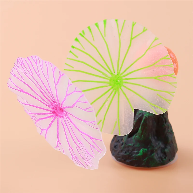 Title 1, Simulation Mushroom Tank Ornament Glowing Effec...