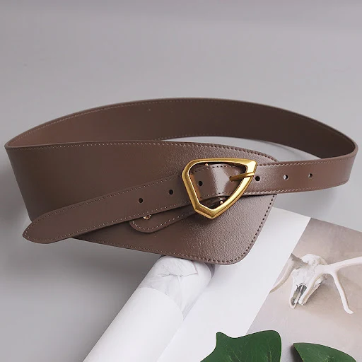 Title 1, Belted Shirt Dress Jacket with Oblique Buckle D...