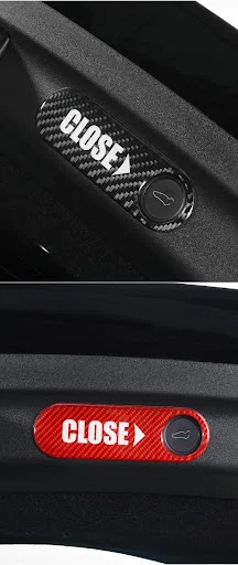 Title 1, Electric Trunk Button with Post-It Note Interio...