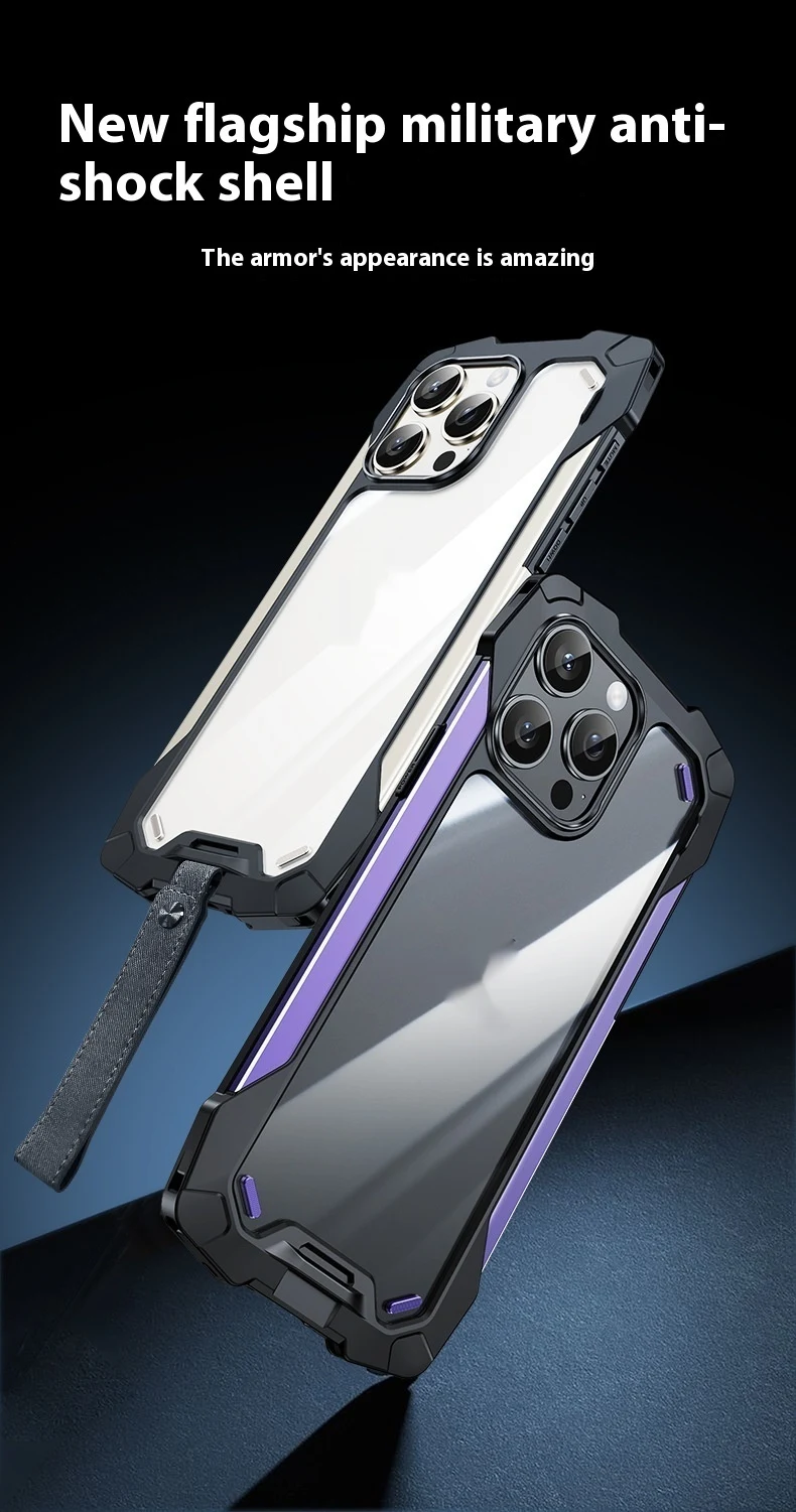 Capinha de celular com airbag militar anti-queda. Transparente e com máxima proteção para seu aparelho. Garanta já a sua! — foto 7