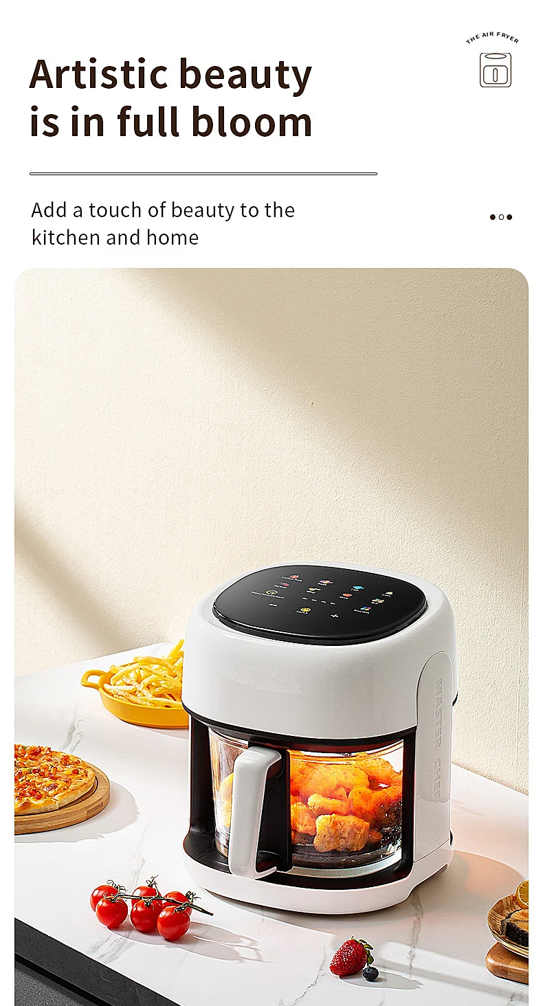 Title 10, Smart Electric Air Fryer Large Capacity Convect...