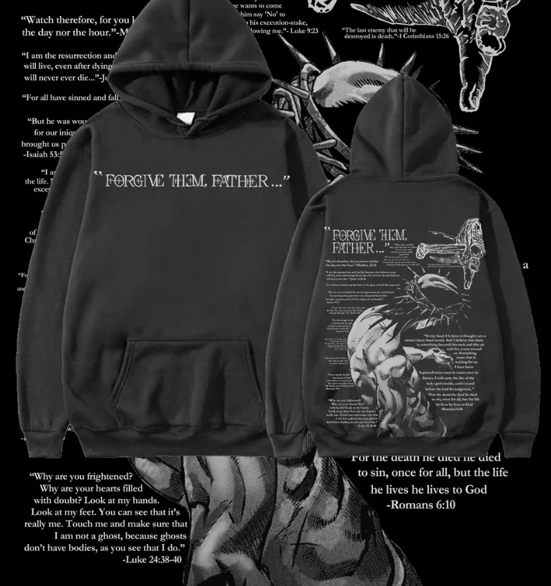 Title 6, Moletom com capuz casual estampado unissex para...