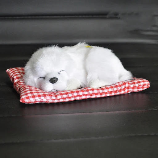 Title 3, Modelo de cão dormindo que late. Brinquedo inte...