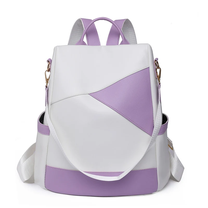 Mochila de viagem de couro macio para moda. Conforto, durabilidade e estilo para viagens e uso diário. Ideal para carregar seus pertences com segurança. — foto 10