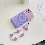 Pink purple Case and bracelet
