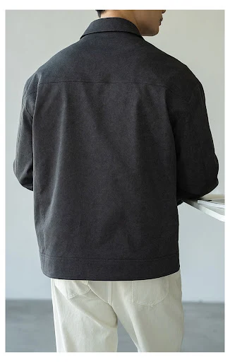 Title 18, Mens Twill Windproof Jacket Spring Leisure Coa...