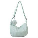 Bolsa de ombro Cloud Puff Flower da moda coreana para meninas, com design fofo e charmoso, perfeita para um visual moderno e estiloso. — foto 5