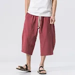 Chinese Style Cotton Harem Pants for Comfort and Style. Perfect for Yoga, Casual Wear, or Summer. Enjoy the Breathable, — photo 2