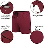 Men's Running Training Mesh Color Matching Fitness Shorts. Designed for comfort and performance during running and worko — photo 1