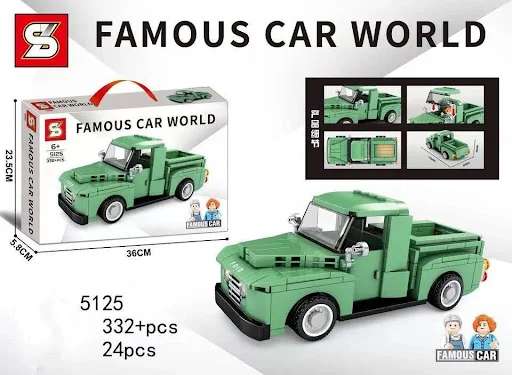 Title 7, Build a racing car model with small particle bu...