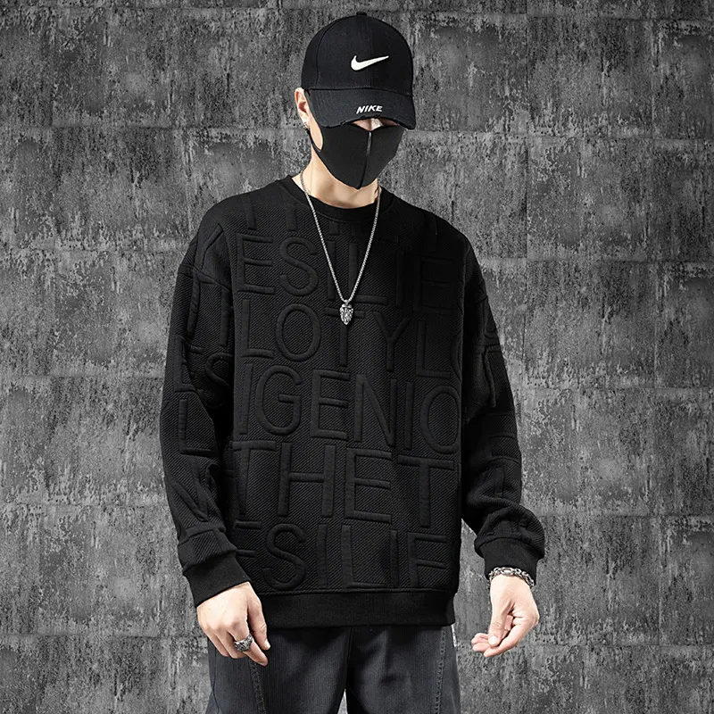 Herren Rundhals-Fleece-Sweatshirt dick und warm, ideal für kalte Tage. Bietet optimalen Komfort und hält Sie warm. — foto 7