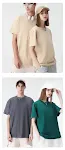 Pure Cotton Short Sleeve Solid Color Fashion Brand Loose Half Sleeve Blank T-shirt Comfortable Everyday Wear, Versatile — photo 18