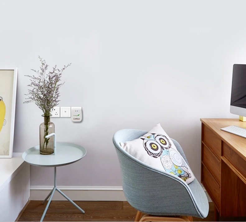 Office Home Anti-Second-hand Smoke Odor Air Anion Purifier, providing clean, fresh air for your home or office, eliminat — photo 4