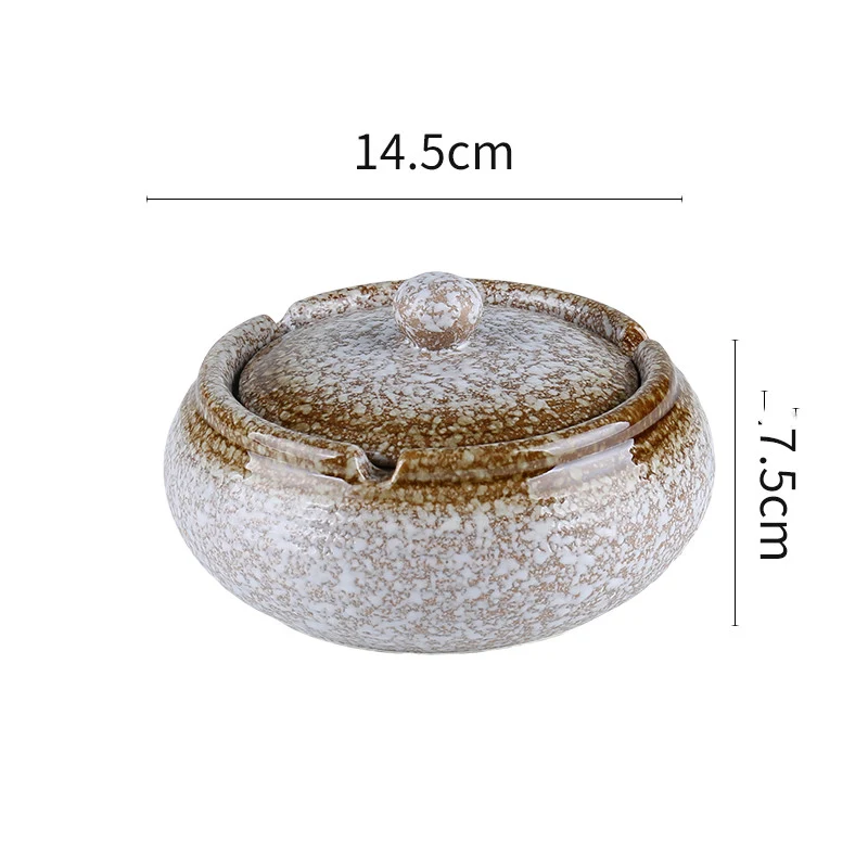 Title 8, Japanese Retro Commercial Restaurant Ashtray La...