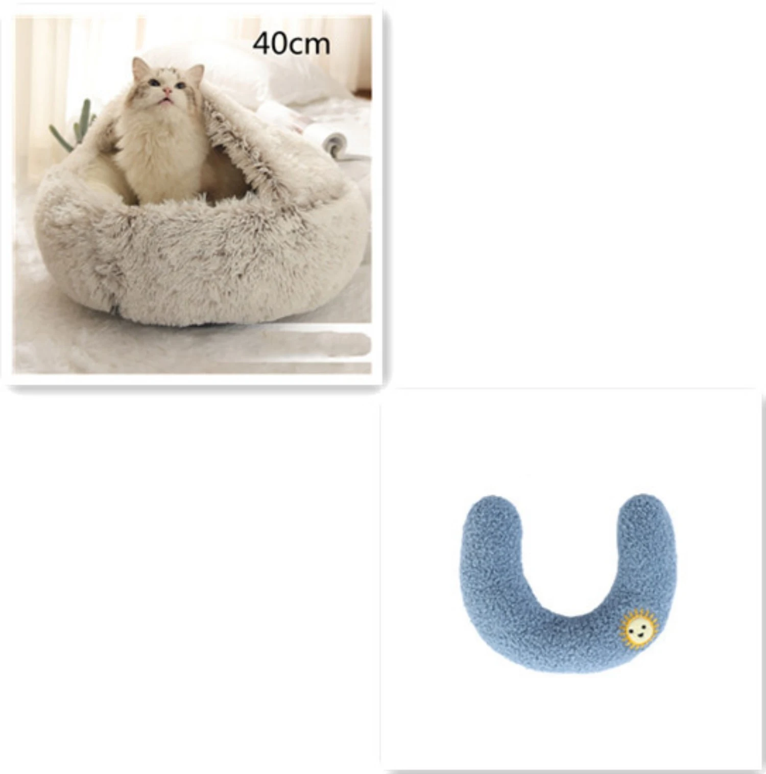Cozy Co Coon Dog & Cat Pet Bed, providing ultimate comfort and warmth for your dog or cat, ensuring peaceful naps and re — photo 25