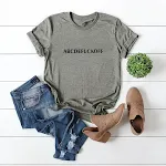 Disponibile su Amazon Wish Ebay T-shirt da donna a maniche corte con lettera di parodia europea e americana Fuck Off — foto 64