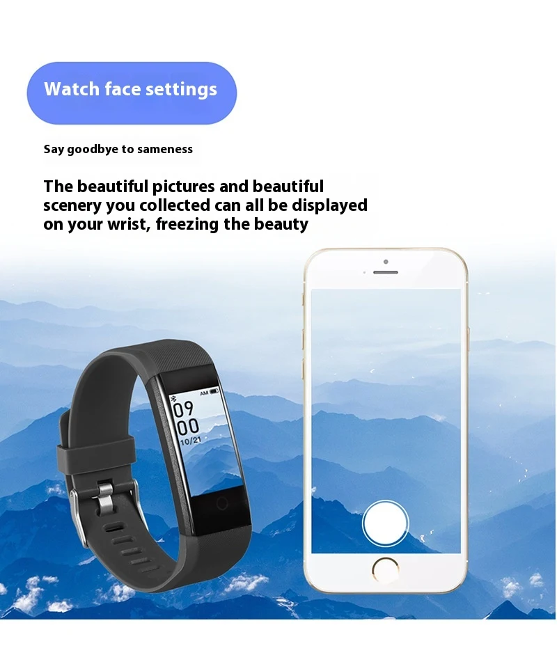Title 9, Smart Color Screen Sport Bracelet Tracks Steps ...