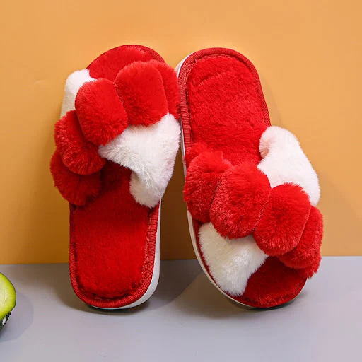 Title 6, Womens Home Warm Casual Plush Slippers provide...