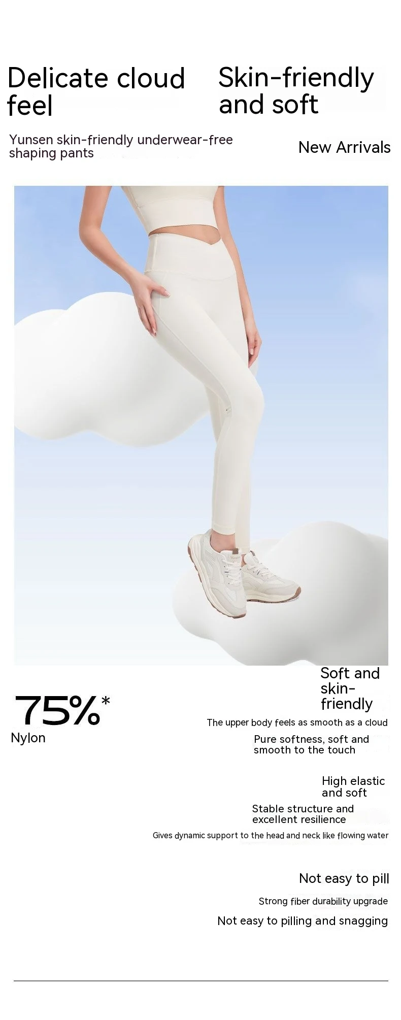 Title 6, Intimo senza usura Zero Sense, pantaloni yoga m...