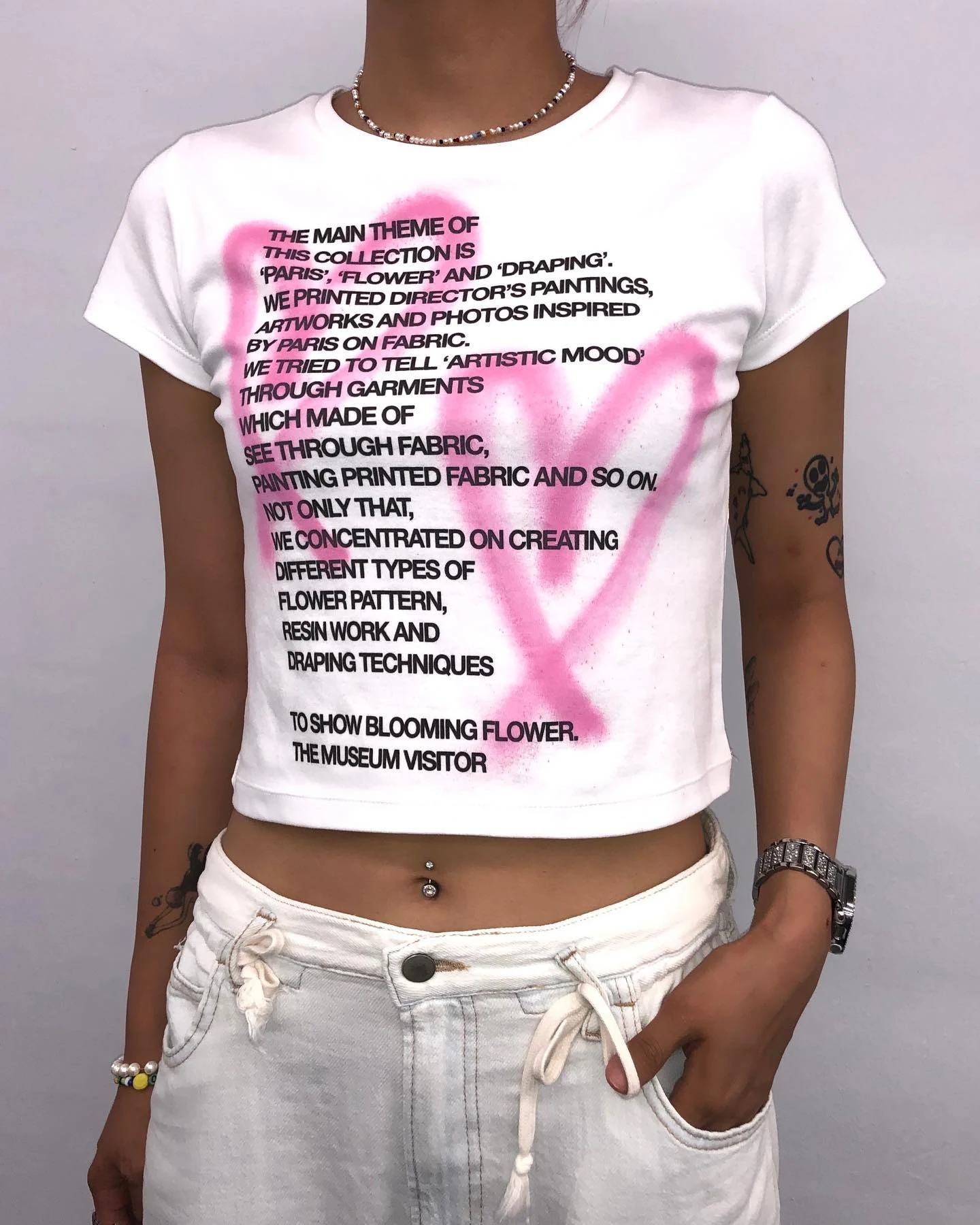 Title 6, Graffiti Love Letter Slim Short Sleeve T-Shirt ...