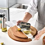 Acacia Mangium Marble Stitching Steak Chopping Board, a durable and stylish board perfect for cutting, chopping, and ser — photo 7