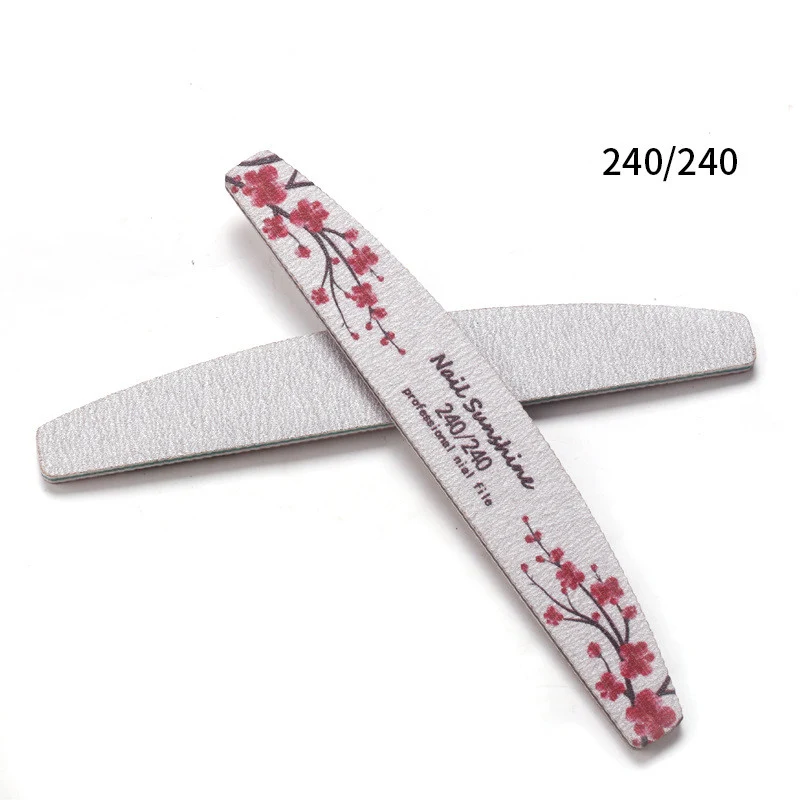 Bedrukte Sand Flower Nail File Series voor zachte en effectieve verzorging. Perfect voor het vormgeven en gladmaken van uw nagels. — foto 12