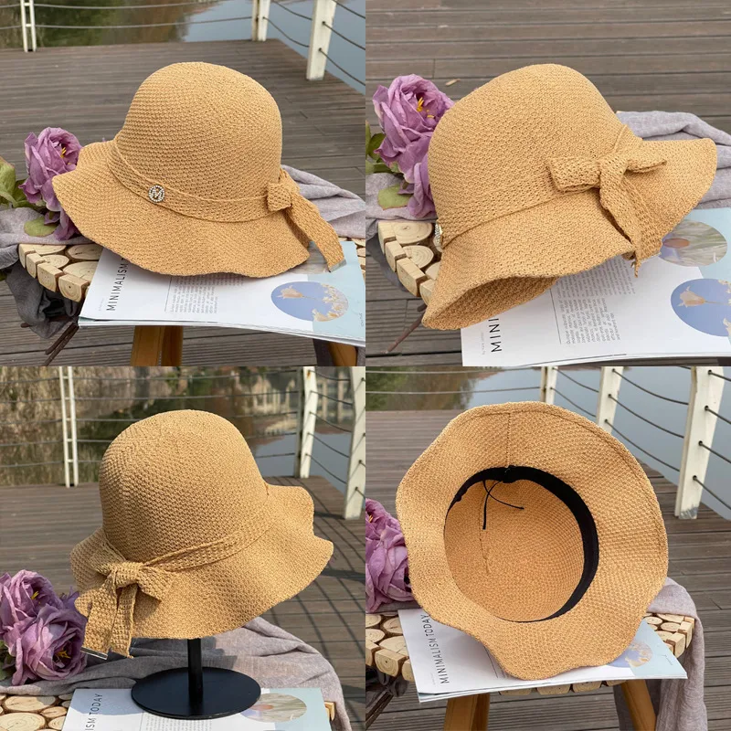 Chapéu Bucket Feminino Verão Fino Respirável Casual Versátil Proteção Solar Leve e Confortável Estiloso — foto 12