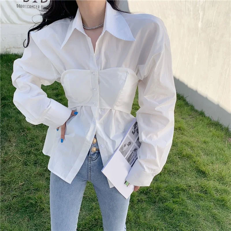 Shirt Women's Design Sense Niche Spring And Autumn New Shirt — photo 4