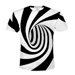 3D Short-Sleeved T-Shirt for men and women, breathable and comfortable, stylish design perfect for everyday wear, sports — photo 2