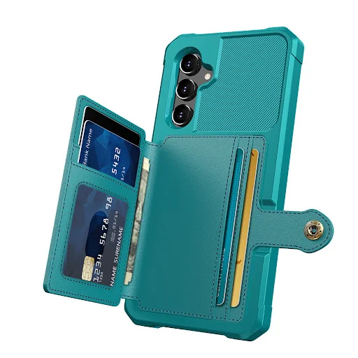 Title 28, Leather Phone Case with Card Slots, Drop Resist...