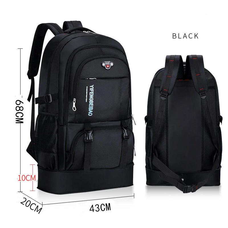 Mochila Esportiva Masculina Simples Outdoor de Grande Capacidade Perfeita para Esportes e Atividades ao Ar Livre Conforto e Praticidade Garantidos — foto 6