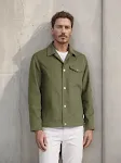 Casaco Masculino Simples com Bolsos Grandes e Temperamento, Perfeito para o Dia a Dia, Confortável e Versátil, Ideal para o Homem Moderno, Design Elegante. — foto 8