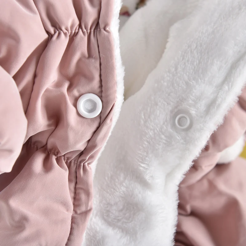 Title 6, Winter Dog Clothes Cat Floral Bubble Skirt Cott...
